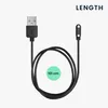 kwmobile Smartwatch Ladekabel für Nerunsa P66D / NiUFFiT Produktbild-Vorschau 3