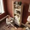 Bücherregal Standregal 6 Fächern 24 x 48 x 170 cm Produktbild-Vorschau 6