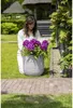 Capi Blumentopf Nature Rib Oval 35 x 34 cm Elfenbeinfarben Produktbild-Vorschau 9