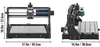 SucceBuy 2500 mW CNC 3018 Machine à graver DIY Pro 300 x Voir les images du produit 8