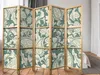 A room divider is shown in a bedroom setting. Náhled obrázku produktu