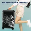 MuchoWow® Koffer Handgepäck Trolley Rollkoffer Kleine Produktbild-Vorschau 4