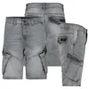 Urban Surface Cargo Jeans Shorts Bermuda Seitentaschen Produktbild-Vorschau 7