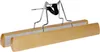 VonBueren 24x Hosenbügel Klemmbügel | Hosenspanner aus Holz Produktbild-Vorschau 4