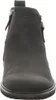 A front view of a black leather boot. Produktbild-Vorschau