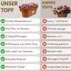 Geländerkasten Balkon mit Wasserspeicher Blumentopf Zaun Produktbild-Vorschau 3