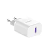 Ładowarka Dudao A20EU sieciowa USB-A 18W - biała + kabel Podgląd zdjęcia produktu 4