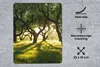 MuchoWow® Mauspad Mousepad Bäume - Natur - Sonne 19x23 cm - Produktbild-Vorschau 2