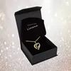Damen Kette ECHTER Saphir Edelstein Silber 925 goldene Produktbild-Vorschau 5