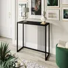 PRIME GLASS Console 80 cm Černá/ Černé sklo Náhled obrázku produktu 1