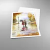 Poster - Poster ohne Rahmen - Wetter regen herbst park - Produktbild-Vorschau 3