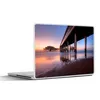 MuchoWow® Laptop Aufkleber Sticker Cover Meer - Brücke - Produktbild-Vorschau 1