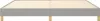 vidaXL Boxspringbettgestell Hellgrau 200x200 cm Stoff Produktbild-Vorschau 5