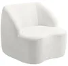 HOMCOM fauteuil, loungefauteuil met een golvend design, een Productafbeelding-voorbeeld 1