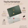 Platzset 6er Set Kunstleder abwaschbar, Wendbares Tischset Produktbild-Vorschau 4