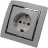 5753 Levina S Schuko Steck Dose silberner Rand 16 Ampere Produktbild-Vorschau 1