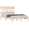 vidaXL Massivholzbett 200x200 cm -  Betten & Bettgestelle Produktbild-Vorschau 10