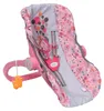 BABY born Babyschale rosa / grau, Puppen Babytrage fr 36 Produktbild-Vorschau 5