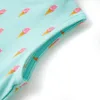 vidaXL Kinderkleid mit Kordelzug Helles Minzgrün 116 Produktbild-Vorschau 3