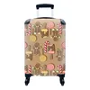 MuchoWow® Koffer Handgepäck Trolley Rollkoffer Kleine Produktbild-Vorschau 1