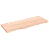 vidaXL Plan de toilette 100x40x(2-4) cm Bois massif non Voir les images du produit 1