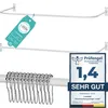 Duschvorhangstange L Form & Duschstange U Form 4 in 1 Produktbild-Vorschau 1