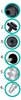Bauernschrauben GTF02P Panhead 4,8x20mm RAL 7016 Produktbild-Vorschau 8