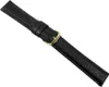 Kalb Matt Ersatzband Uhrenarmband Kalbsleder schwarz Produktbild-Vorschau 1