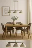 KAR LIGHTING Pendellampe 3-flammig Beige – Moon Ecru Produktbild-Vorschau 7