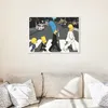 Malen nach Zahlen Gemälde -Simpson's The Beatles 50x40 cm Produktbild-Vorschau 2