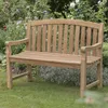 Teakholz Garten-/Balkonsitzbank - bene living - Swindon 120 Produktbild-Vorschau 13