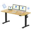 A standing desk with multiple monitors and a laptop. Produktbild-Vorschau