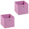 Stoffbox ELA, praktische Faltbox im 2er Pack, schöne Produktbild-Vorschau 5