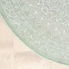 Dywan zewnętrzny okrągły - Summer Azteca Miętowy Podgląd zdjęcia produktu 5