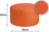 sunnypillow Sitzsack - Hocker rund 25 x 45 cm  Indoor & Produktbild-Vorschau 2