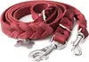 Leder-Hundeleine - 225x2 cm - verstellbar, für 1 oder 2 Produktbild-Vorschau 1
