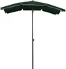 vidaXL Sonnenschirm mit Mast 200x130 cm Grün Produktbild-Vorschau 1