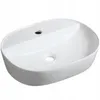 REBIKO umywalka ceramiczna nablatowa biały połysk 60x40x12 Podgląd zdjęcia produktu 11