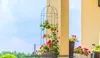 KADAX práškově lakovaný ocelový lezecký obelisk, 3D lezecký Náhled obrázku produktu 9