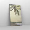 Bild auf Leinwand - Leinwandbild - Einteilig - Palme Strand Produktbild-Vorschau 4