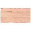 vidaXL Umyvadlová deska světle hnědá 80x40x(2-6) cm Náhled obrázku produktu 3