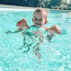 Maillot de bain Puddle Jumper - Vert/rose - Bandes Voir les images du produit 19