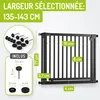 BOMI® Barrière de sécurité bébé Miko sans perçage – Voir les images du produit 2