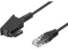 TAE Anschlusskabel DSL/VDSL (schwarz, 15 Meter) Produktbild-Vorschau 4