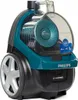 A close-up studio shot of a Philips bagless vacuum cleaner against a white background. Podgląd zdjęcia produktu