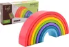Drevená skladačka Rainbow Jouéco Náhľad obrázku produktu 1