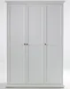 Szafa 3-drzwiowa – biała sypialnia 60,5 x 138,8 cm Podgląd zdjęcia produktu 24