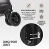 DEUBA® Set de 3x Valises Rigides M, L, XL - Serrure Voir les images du produit 5