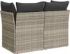 VidaXL 366192, 2 siedz., Ciemny Szary, 110 kg, 1240 mm, 620 Podgląd zdjęcia produktu 6