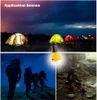 4 x Blau Aussen Hängelampe mit je 3 LED's Camping Zelt Produktbild-Vorschau 6